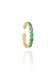 Cleo- Ear Cuff Emerald