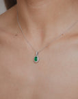 Lady D Emerald Pendant