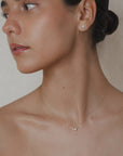 Double Bezel Diamond Necklace