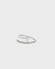 Single Marquise Diamond Wrap Ring