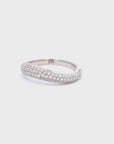 Curved Pave Ring