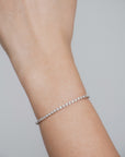 Three Prong Tennis Bracelet