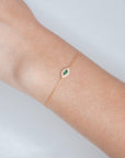 Emerald Eye Bracelet