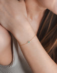 Emerald Eye Bracelet