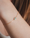 Emerald Eye Bracelet