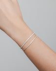 Flexible Diamond Bangle