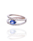 Elisa - Sapphire Double Ring