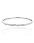Diamond Bangle White Gold