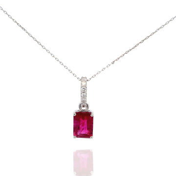 Mia - Rubellite Pendant