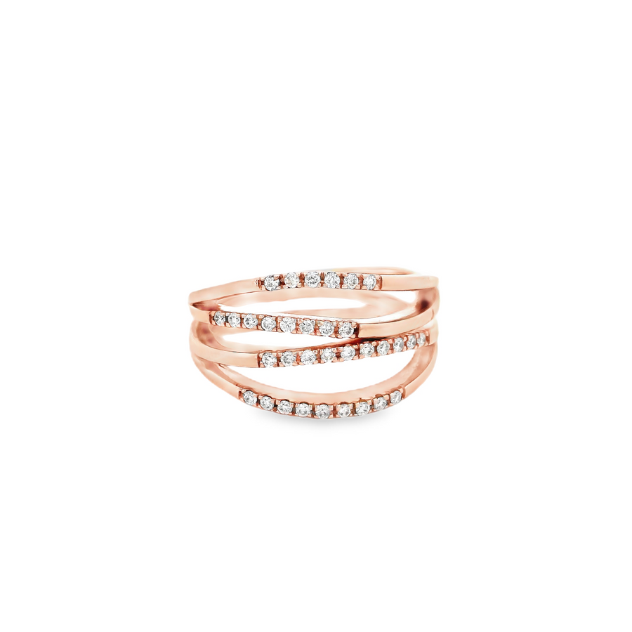 Row Chunky Ring