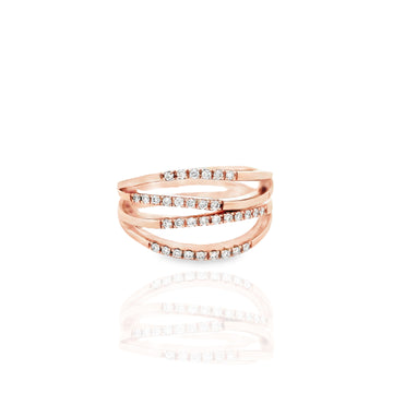 Row Chunky Ring