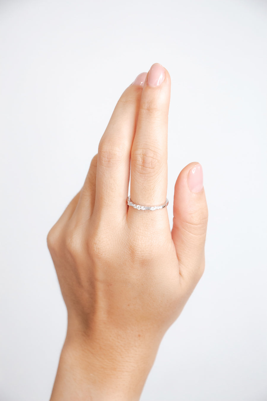 Irregular Baguette Ring