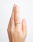 Emerald and Diamond Ring