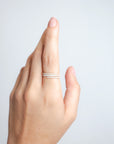 Triple Row Ring