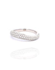 Curved Diamond Ring