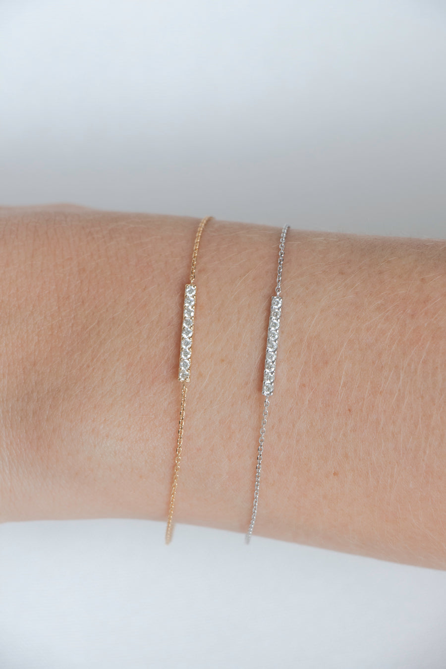 Mini Bar Diamond Bracelet