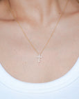 Cross Necklace Petite