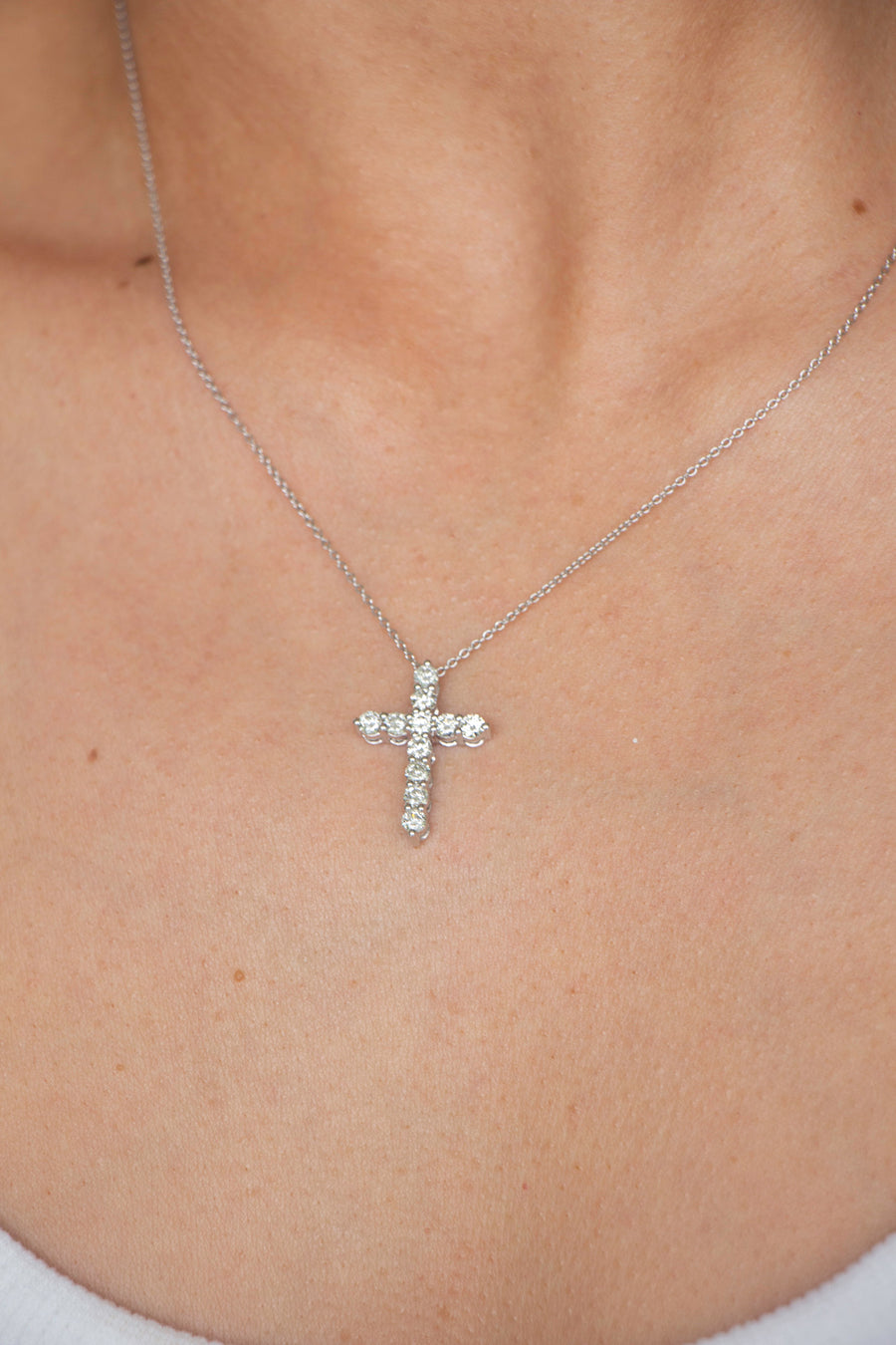 Cross Necklace Large