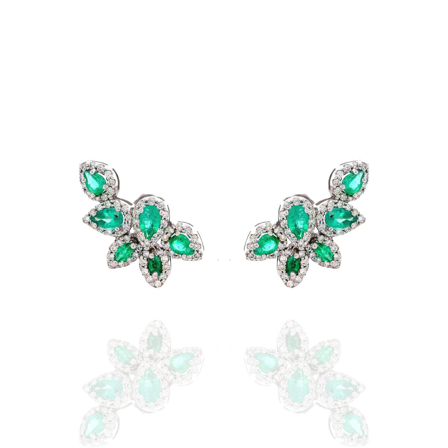 Kate - Emerald Earrings