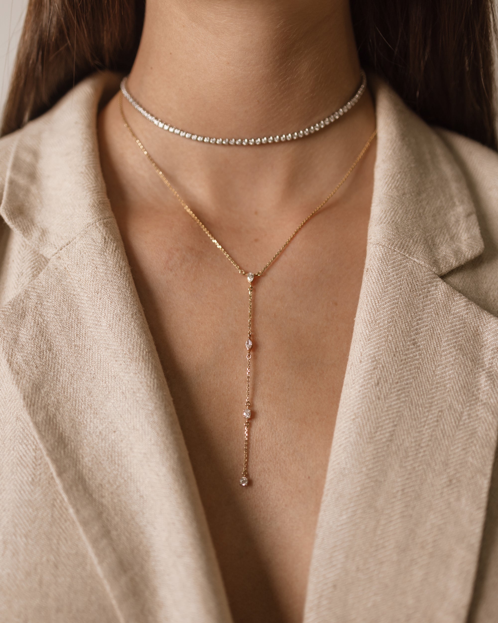 Siena - Mini Diamond Necklace