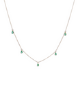 Emerald Drop Necklace