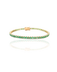 Emerald Tennis Bracelette