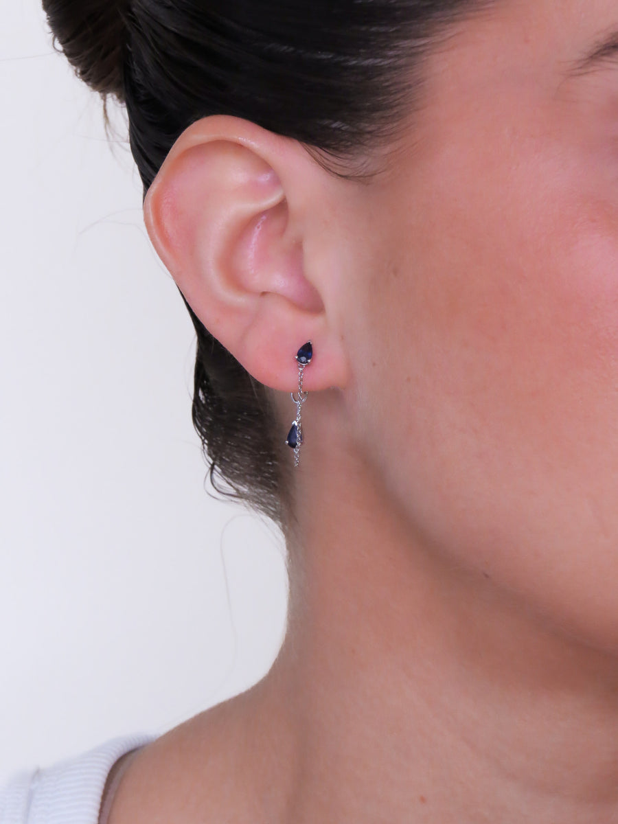 Bela - Piercing Drop Sapphire