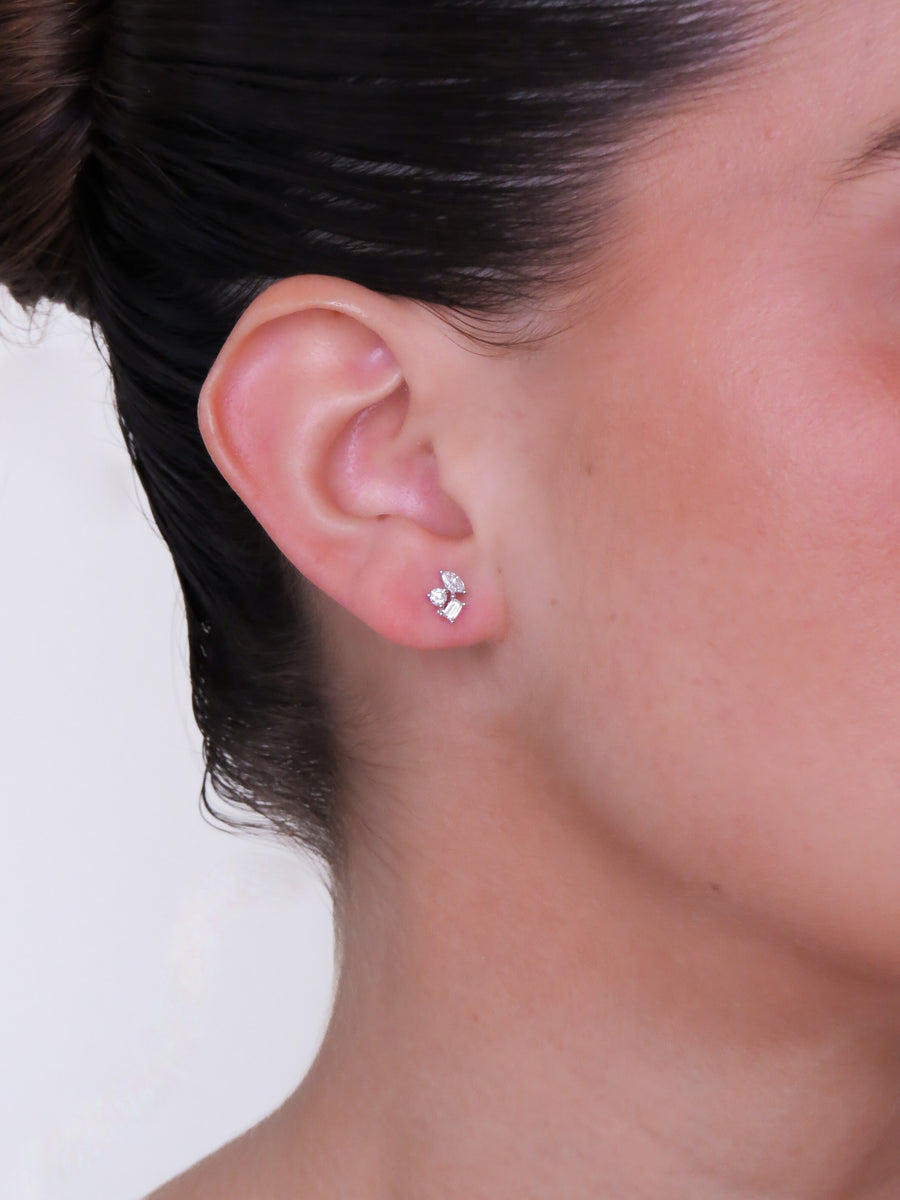 Rina -3 Diamond Piercing