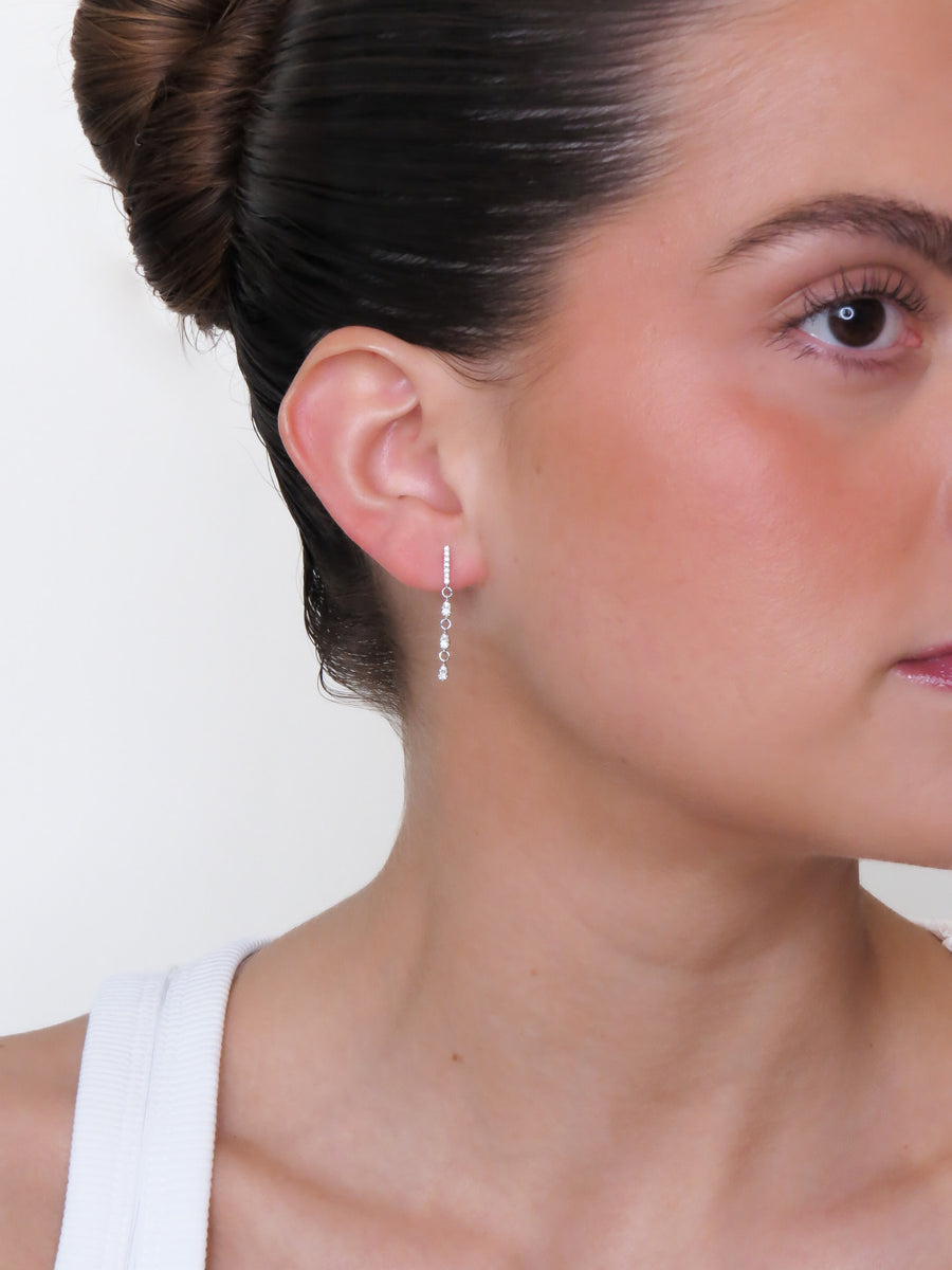 Lena - Pear Chain Diamond