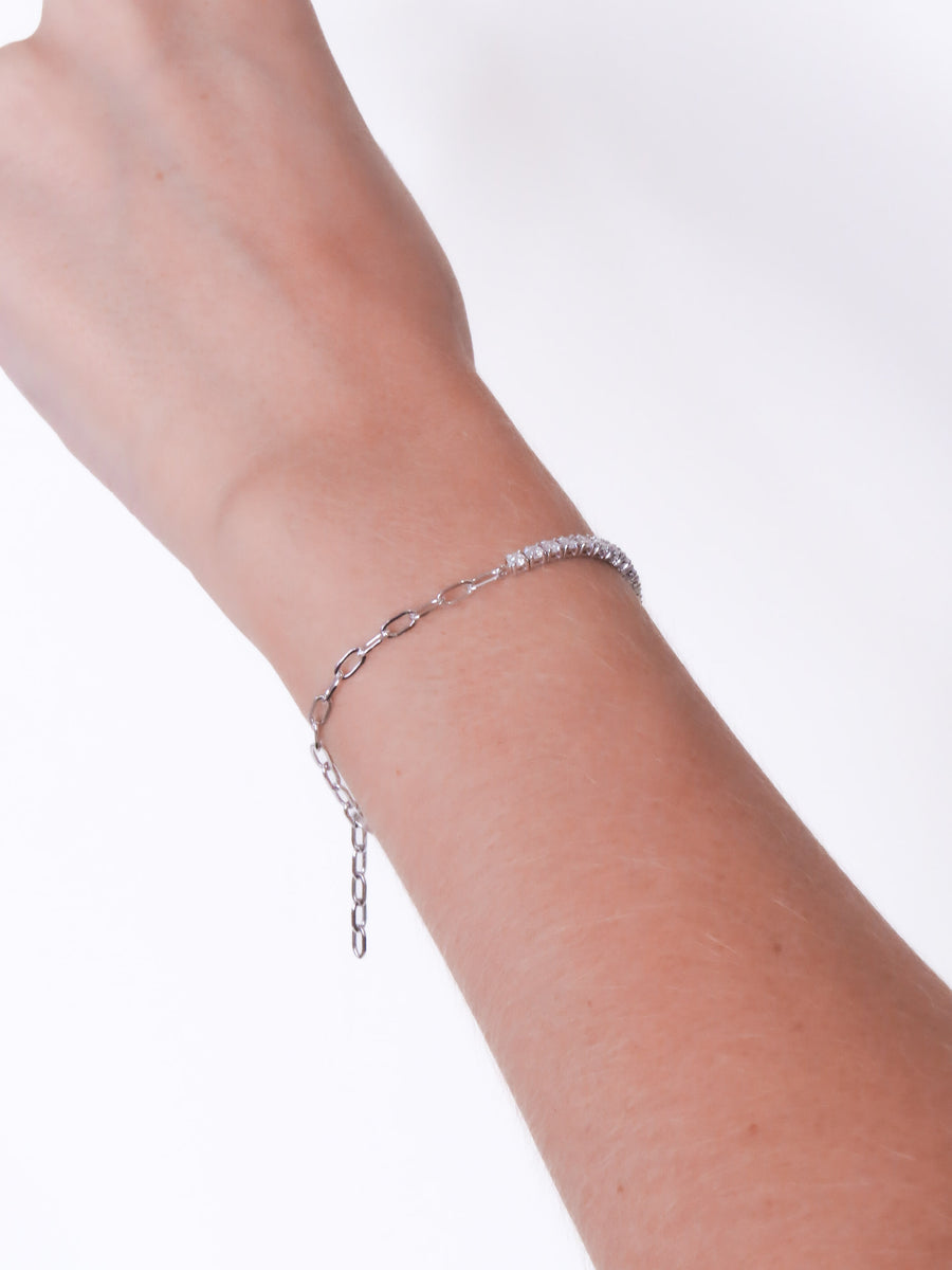Dina - Tennis Chain Bracelet
