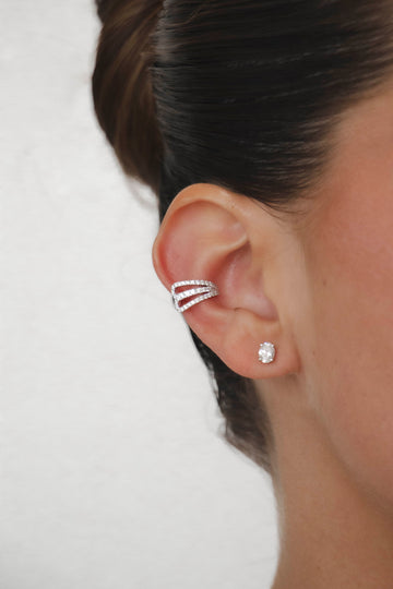 Pina - Diamond Earcuff