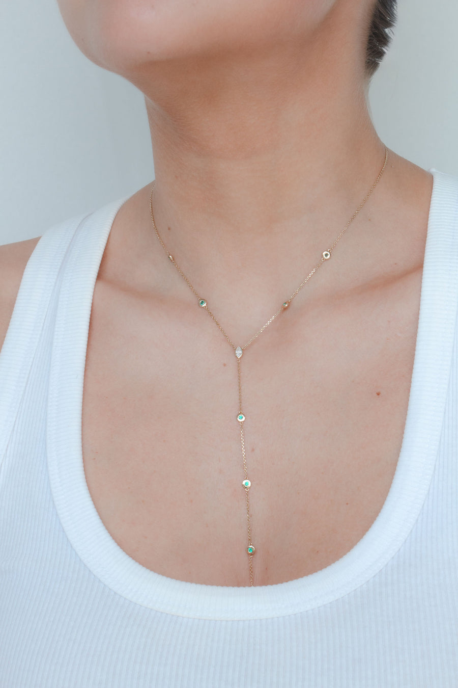 Nina - Layer Diamond Necklace