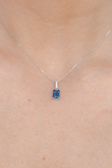 Maya - Sapphire Pendant