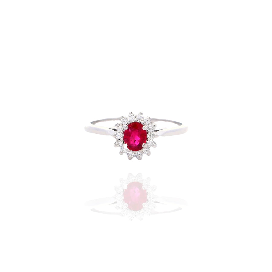 Mini Diana - Ruby Ring