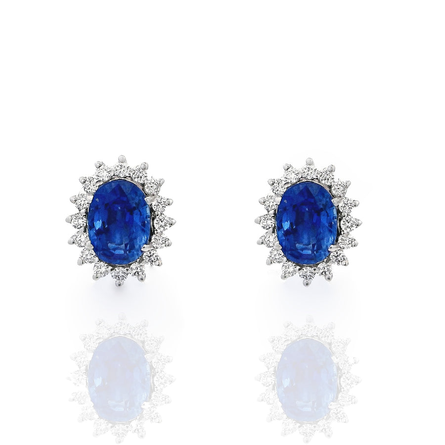 Sapphire Lady D Earrings