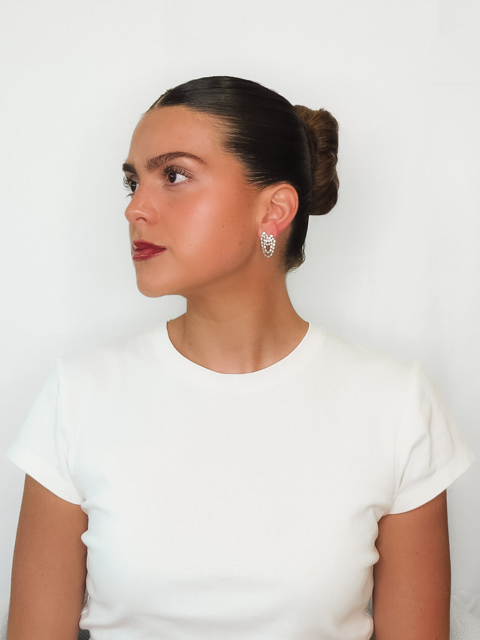 Amaia - Single Earring Drop Chain