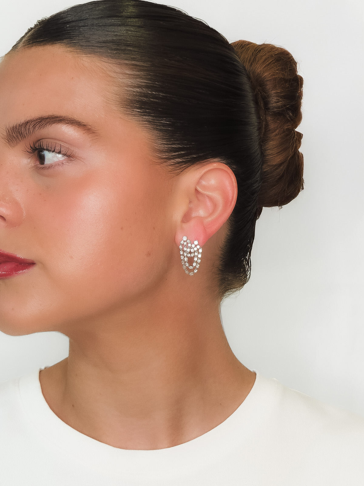 Amaia - Single Earring Drop Chain
