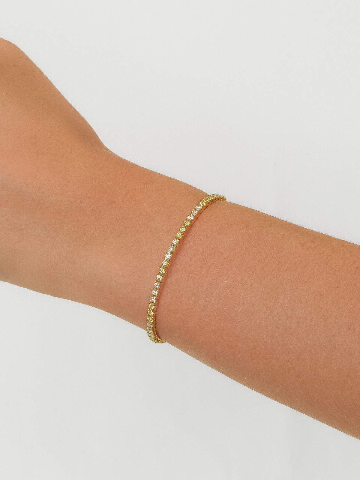 Cova - Yellow Diamond Flexible Bangle