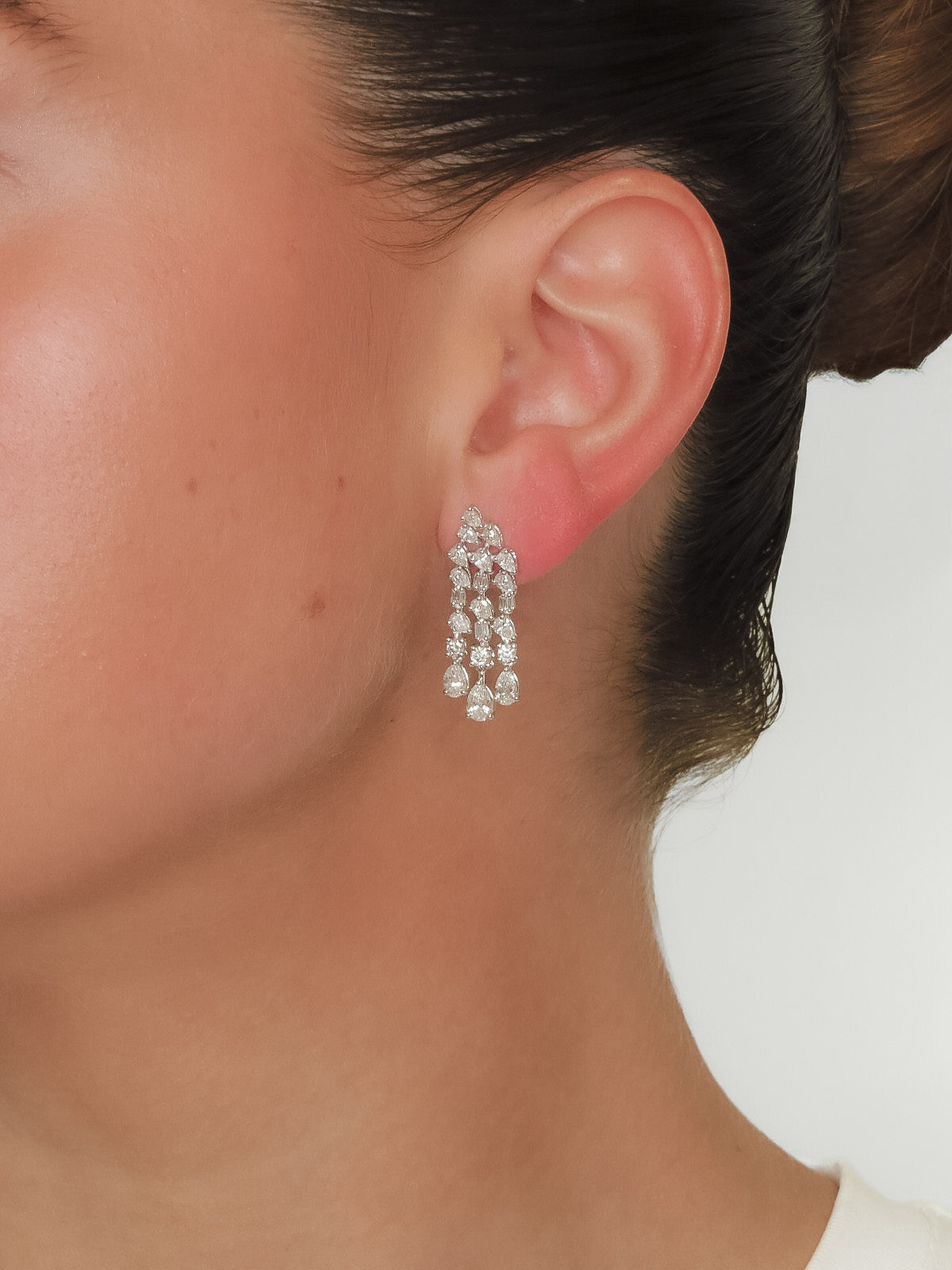 Ainhoa - Fancy Triple Row Drop