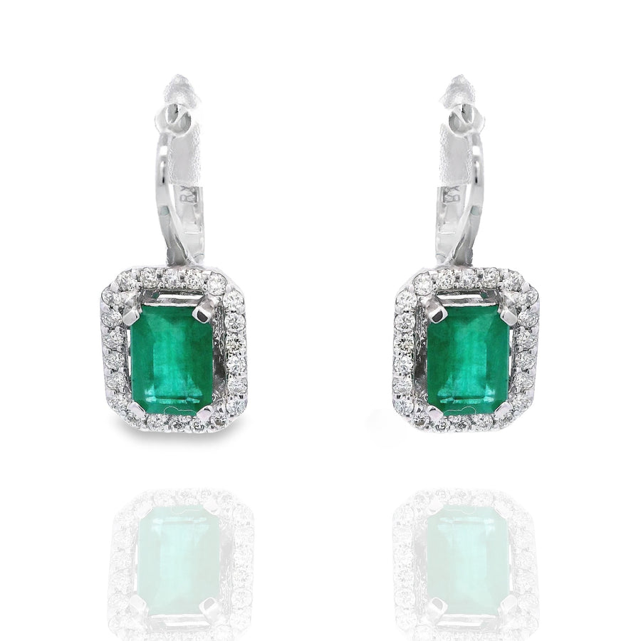 Emerald Earrings