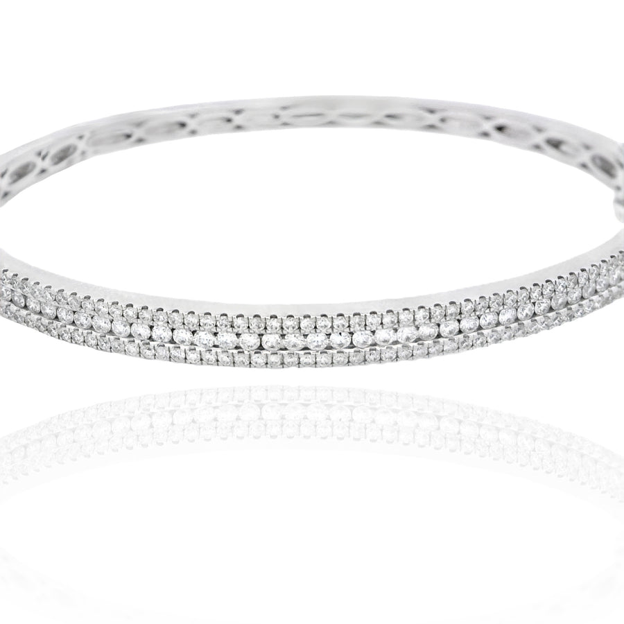 Three Row Bangle