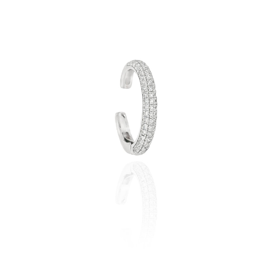 Elia - Pave Diamond Ear Cuff