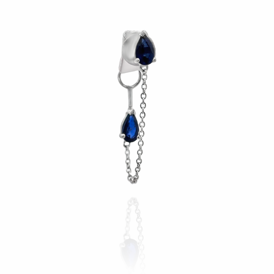 Bela - Piercing Drop Sapphire