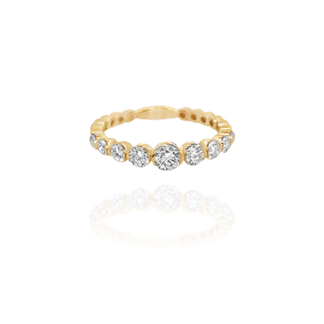 Sogno - Graduate Round Bezel Ring
