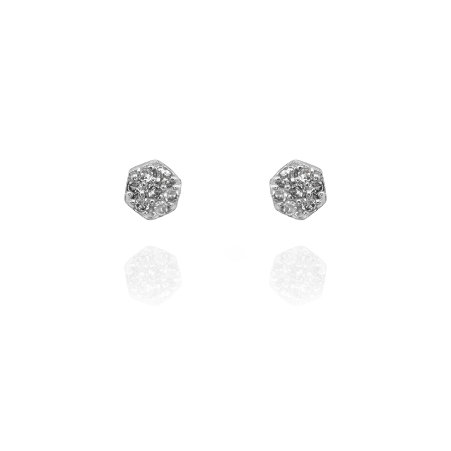 Mora - Mini Diamond Cluster Piercing