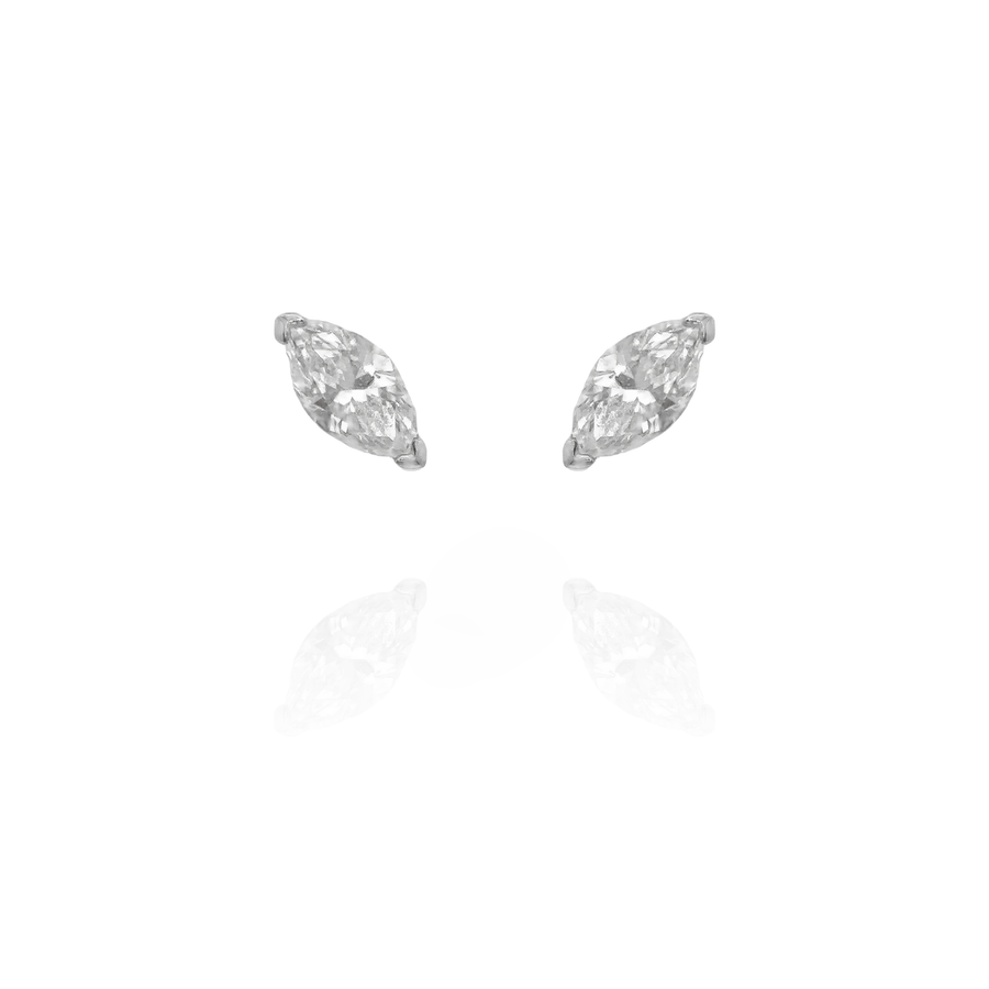 Brio - Marquise Diamond Earrings