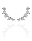 Zita - 5 Climber Baguette Earring