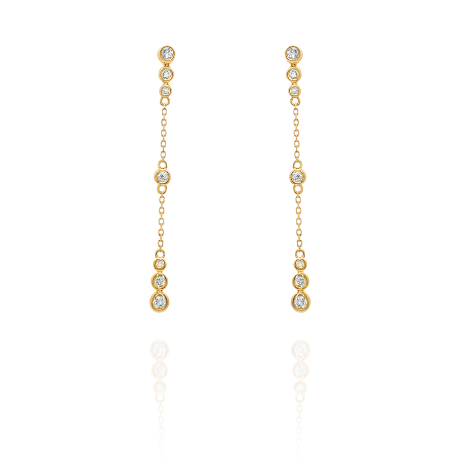 Daria - Bezel 7 Diamond Chain