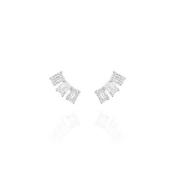 Mina - 3 Diamond Climber Baguette