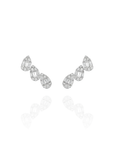 Noa- Climber Pear Cluster Earring